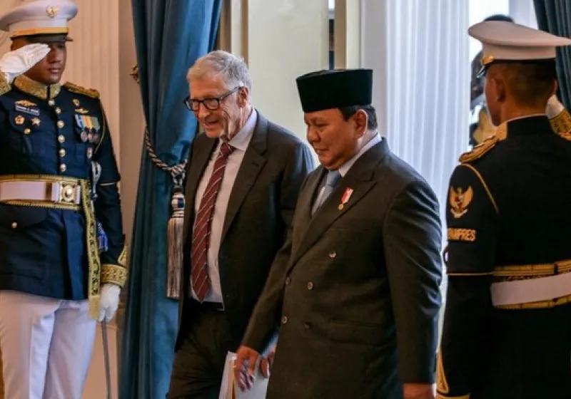 Vaksin TBC Bill Gates Akan Diuji Coba di Indonesia, Prabowo Sambut Inisiatif