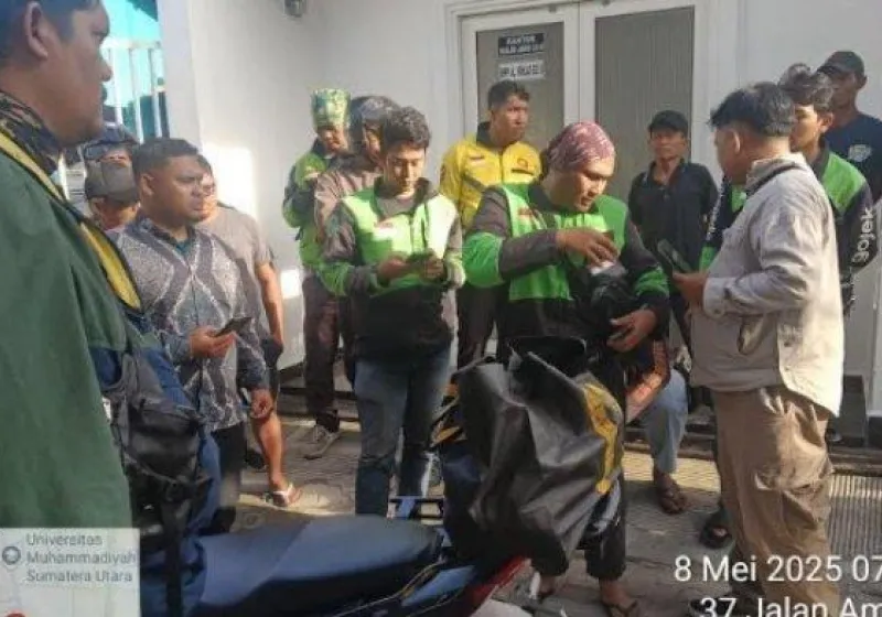 Driver Ojol di Medan Terkejut: Paket Kiriman Berisi Jenazah Bayi Laki-laki