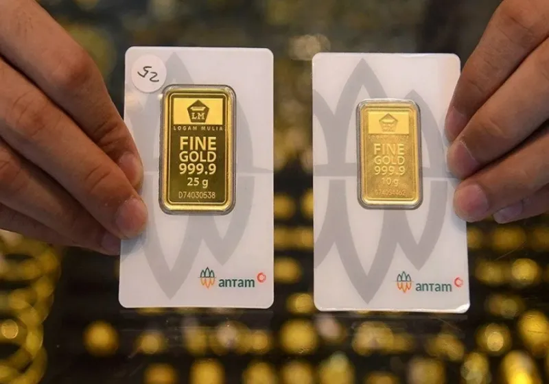 Jeblok! Harga Emas Antam Anjlok Rp16.000 Per Gram, Bagaimana Prospek Investasi Anda?